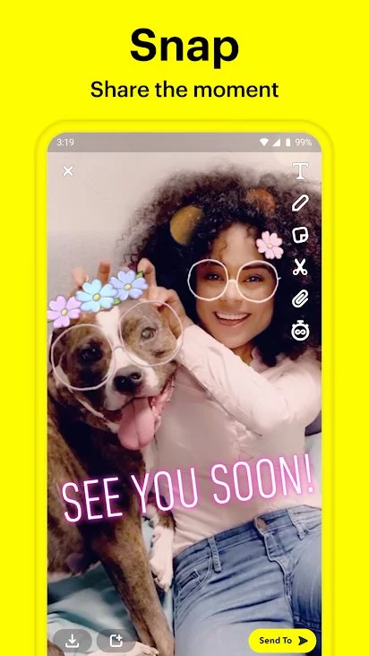 Snapchat MOD APK 2022 No Ads Unlocked (Modded) Premium for All 3
