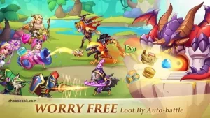 Idle Heroes Mod Apk 2021 VIP all unlimited  Gold Money 6